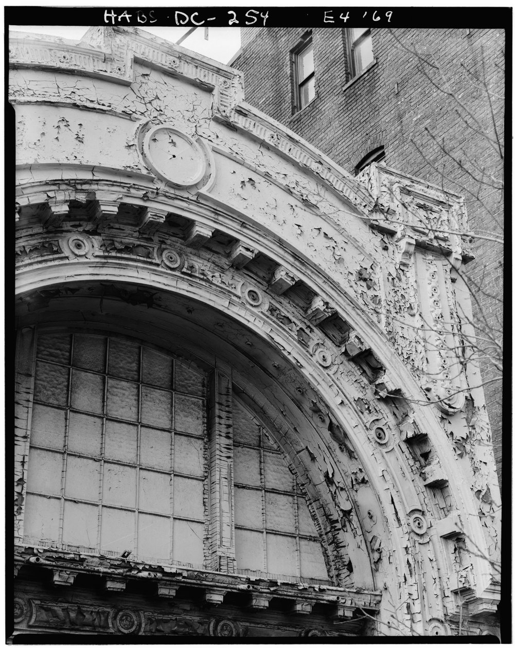Mount Vernon Theatre, 918 Ninth Street Northwest, Washington, District of Columbia, DC, 30. listopadu 1969 (černobílá fotografie) od American Photographer
