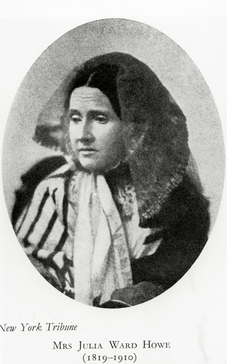 Paní Julia Ward Howe, kolem 60. let 19. století od American Photographer