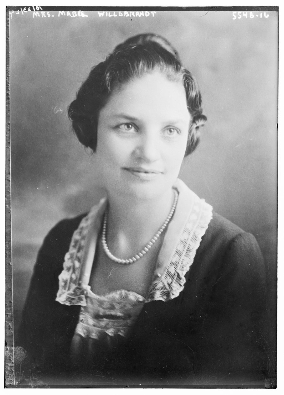 Paní Mabel Willebrandt, kolem 1920-25 od American Photographer