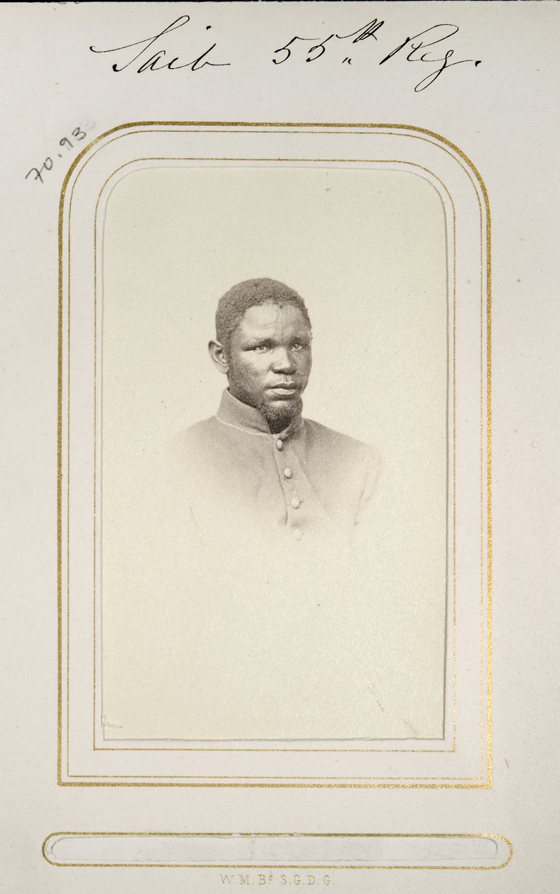 Nicholas Said, carte de visite, c.1863-66 od American Photographer