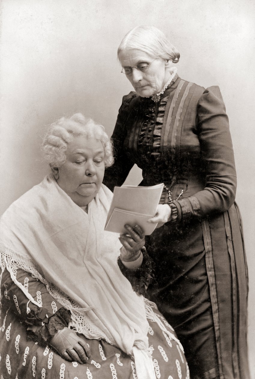 Portrét Elizabeth Cady Stantonové a Susan B. Anthonyové od American Photographer