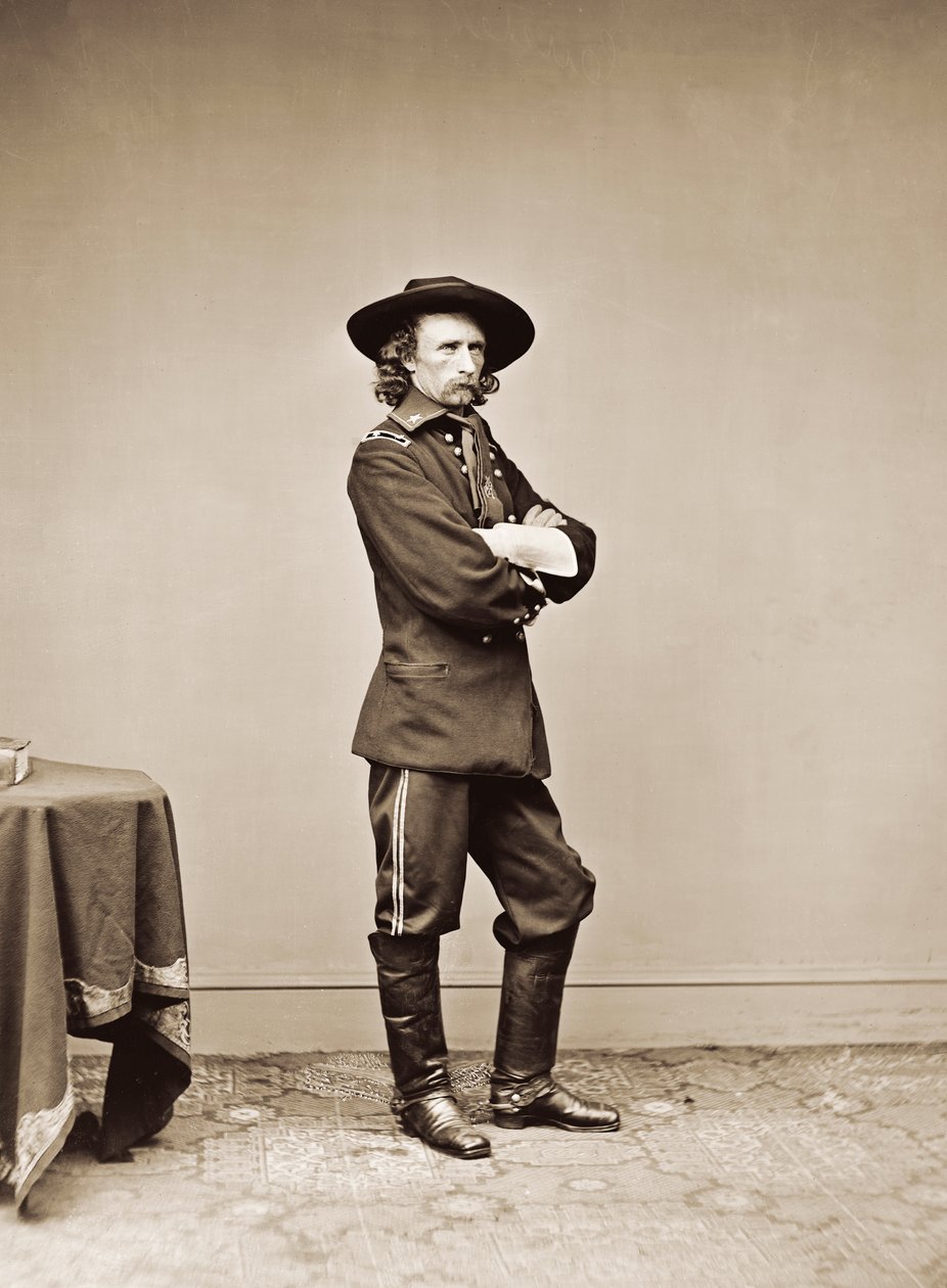 Portrét generála George Armstronga Custera od American Photographer
