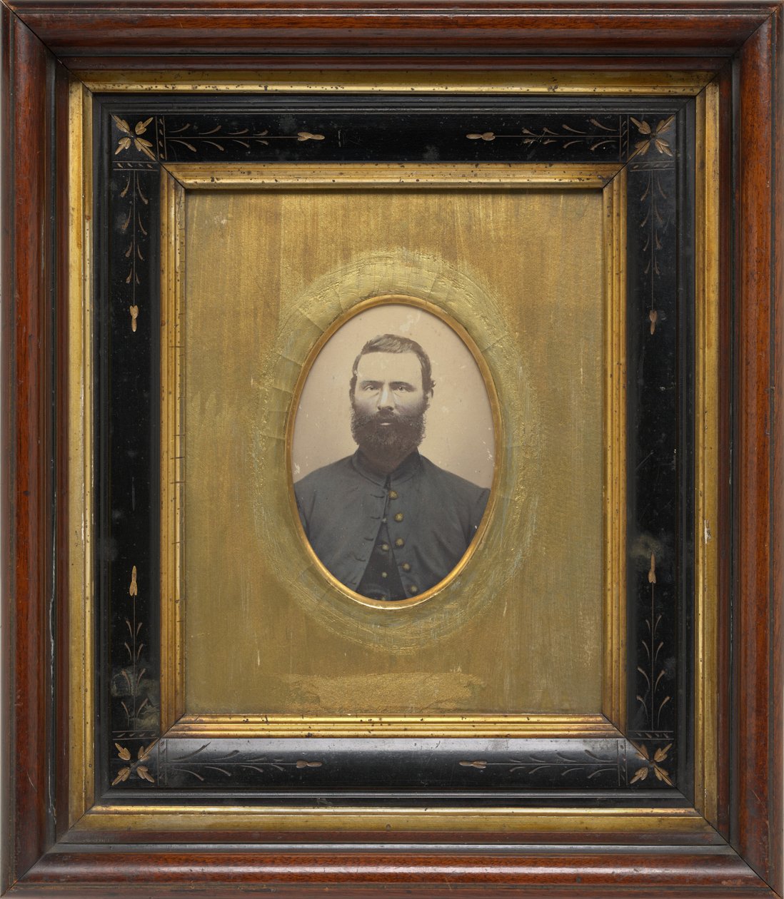 Portrét muže, c. 1864 (foto) od American Photographer