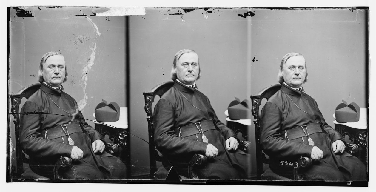 Páter Pierre Jean De Smet, katolický misionář na indiánském území od American Photographer