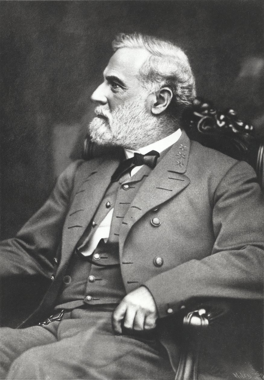 Robert E. Lee (čb fotografie) od American Photographer
