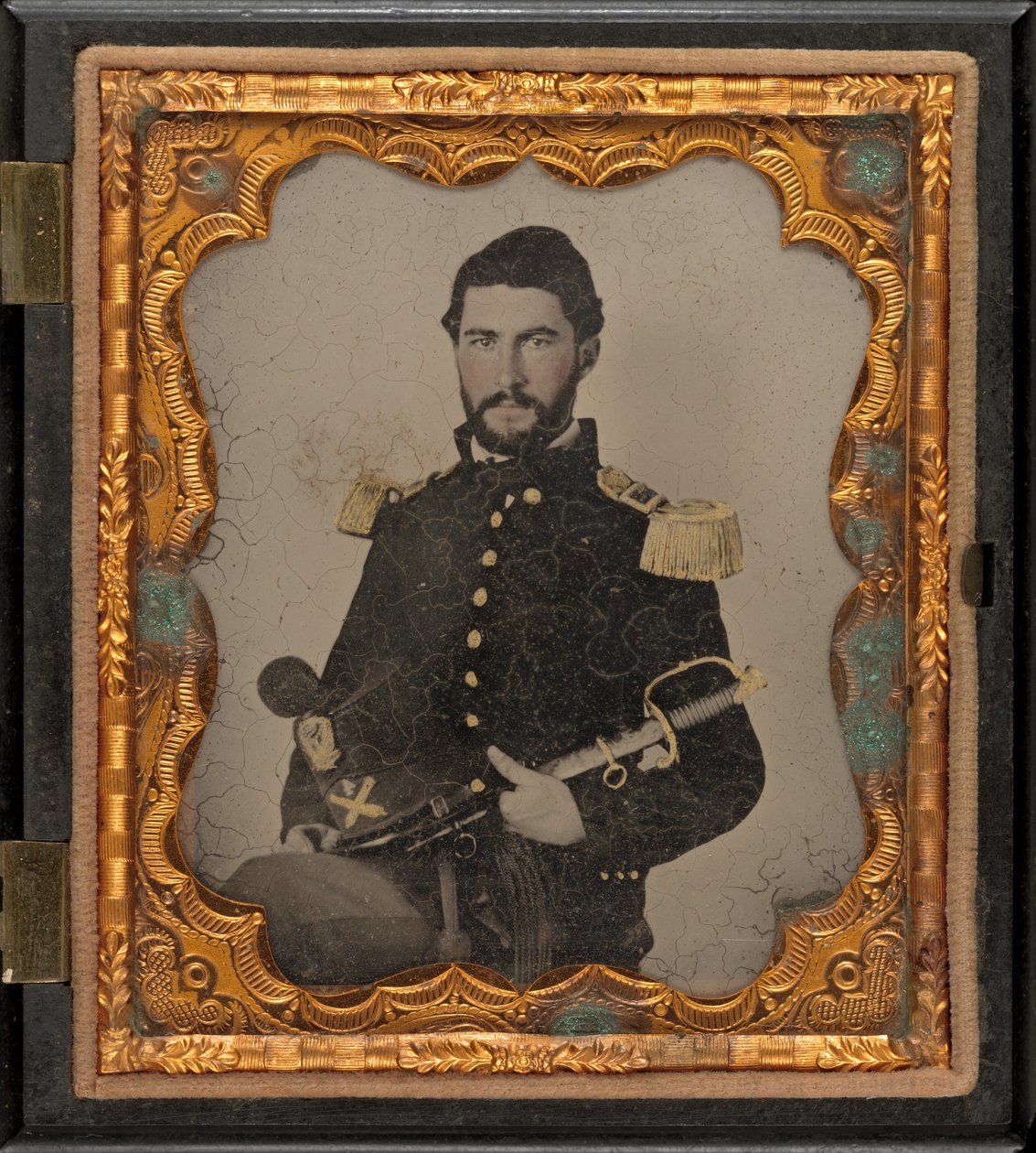 podporučík Henry W. Hayden,1863 (foto) od American Photographer