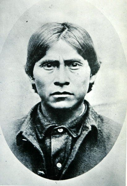 The Apache Kid (černobílá fotografie) od American Photographer