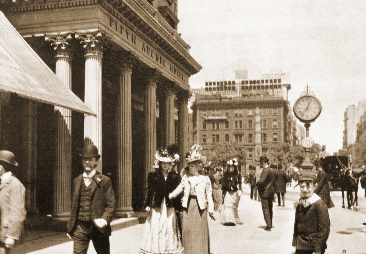 Hotel Fifth Avenue na Madison Square, New York City, 1896 od American Photographer
