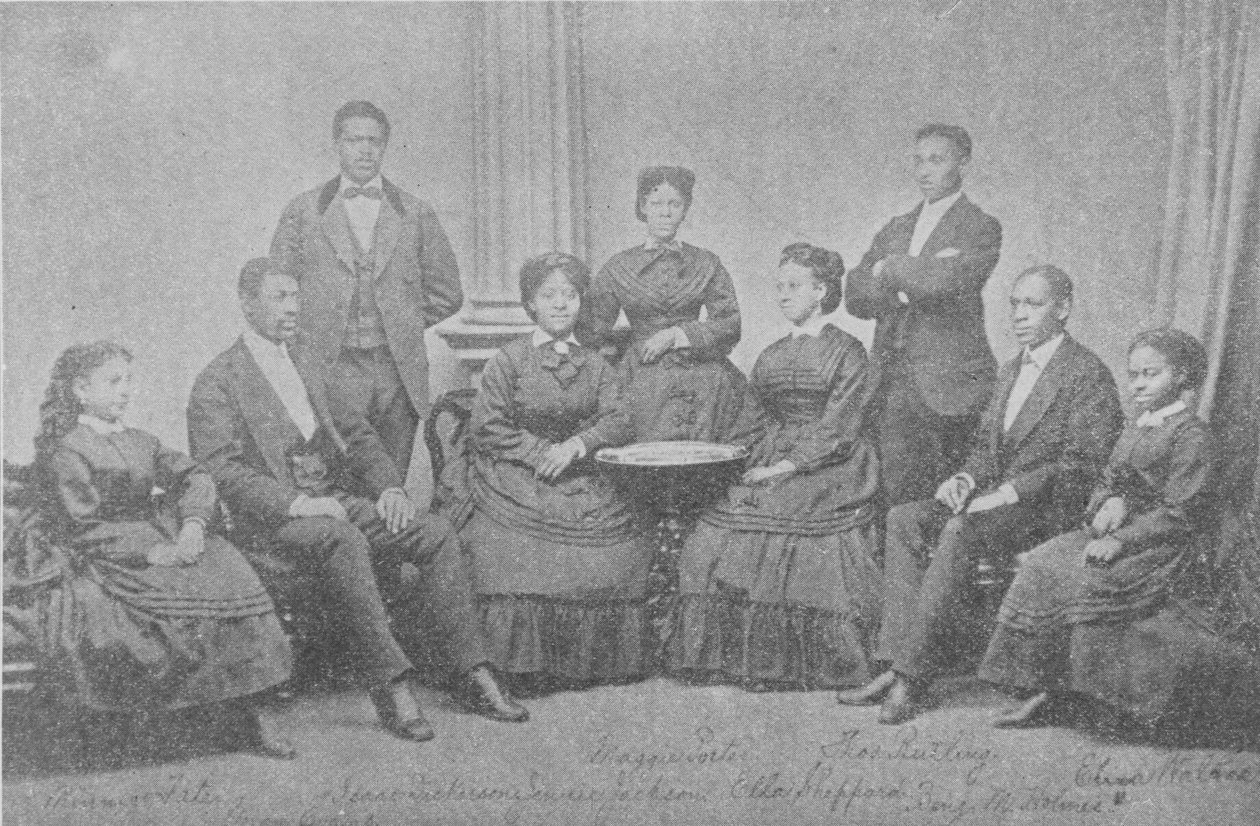 The Original Jubilee Singers, c.1870s od American Photographer