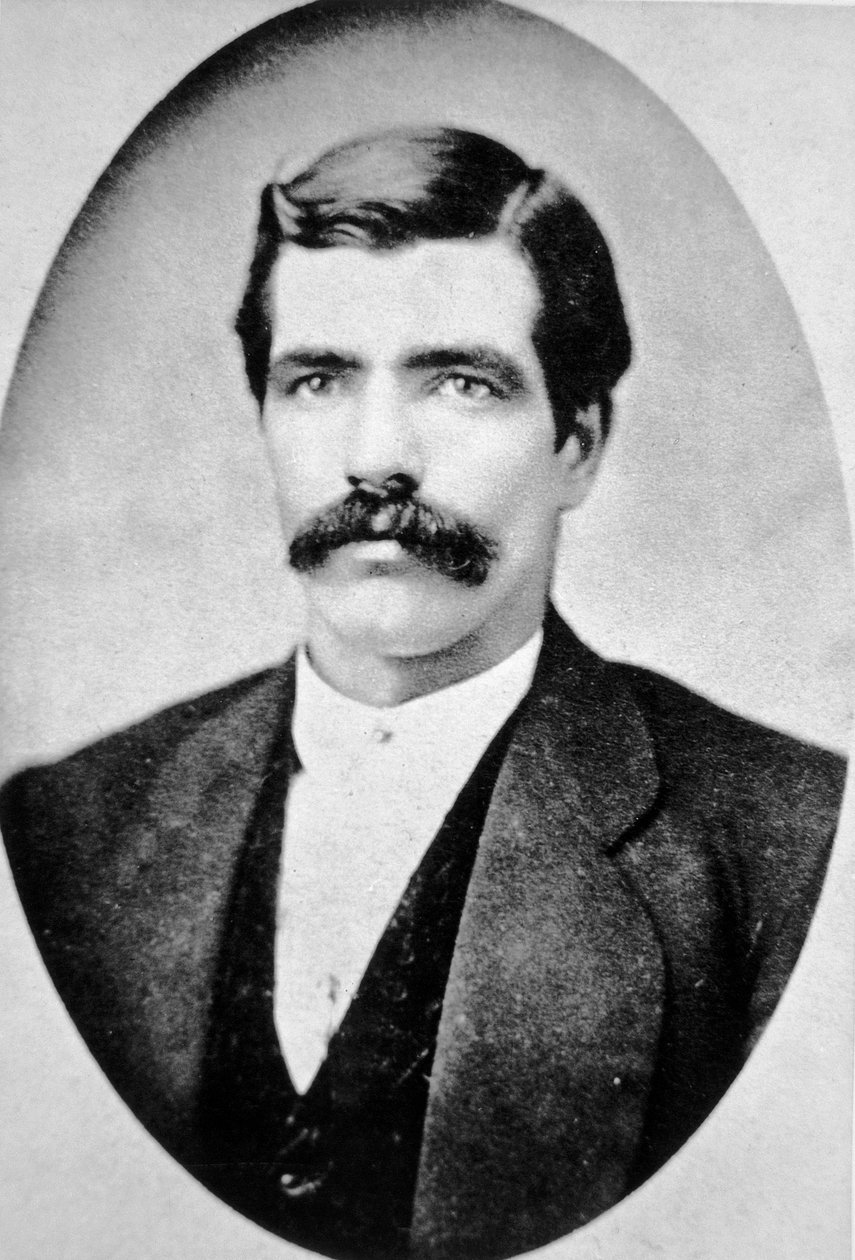 Tom Smith (1835-1870) (černobílá fotografie) od American Photographer