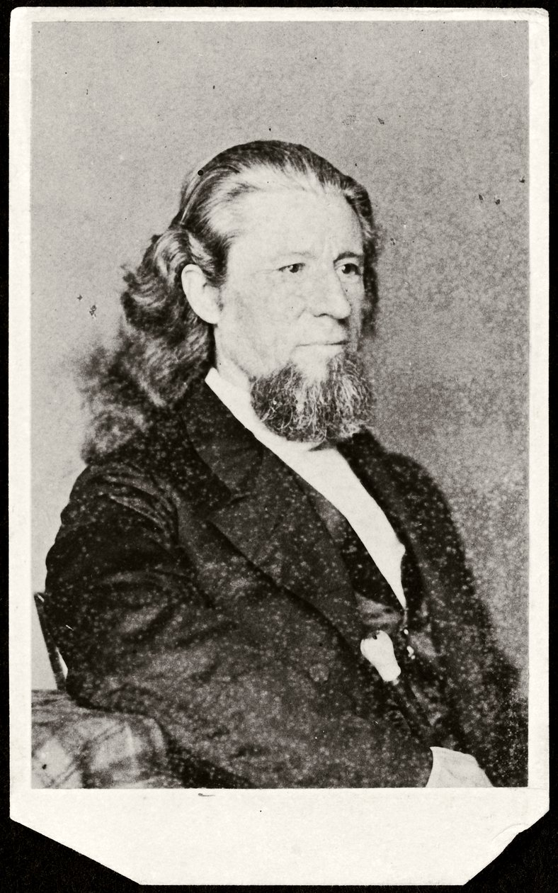 Neznámý muž (čb fotografie) od American Photographer