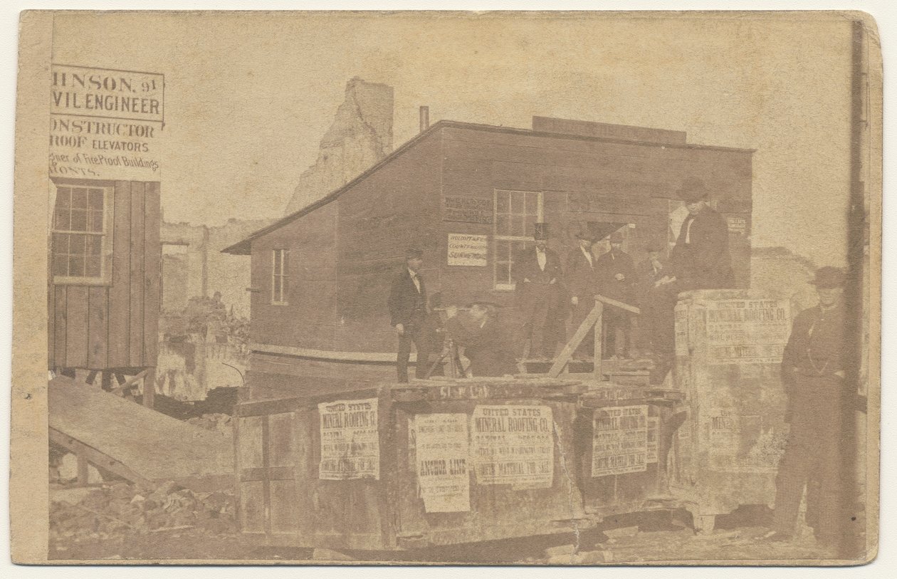 W. D. Kerfoot Block, 1871 od American Photographer