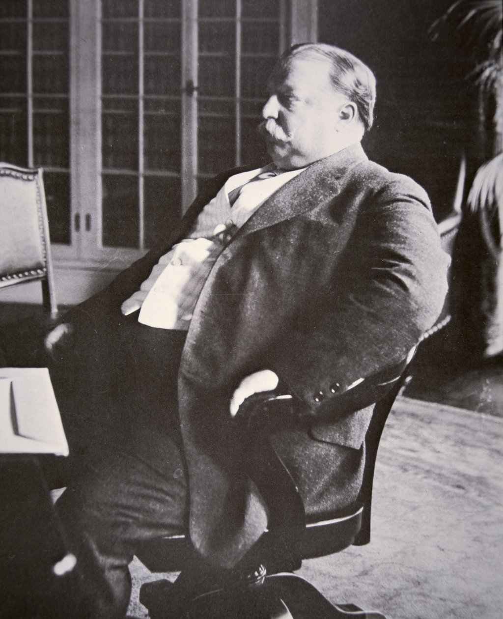 William H. Taft (1857-1930) (černobílá fotografie) od American Photographer