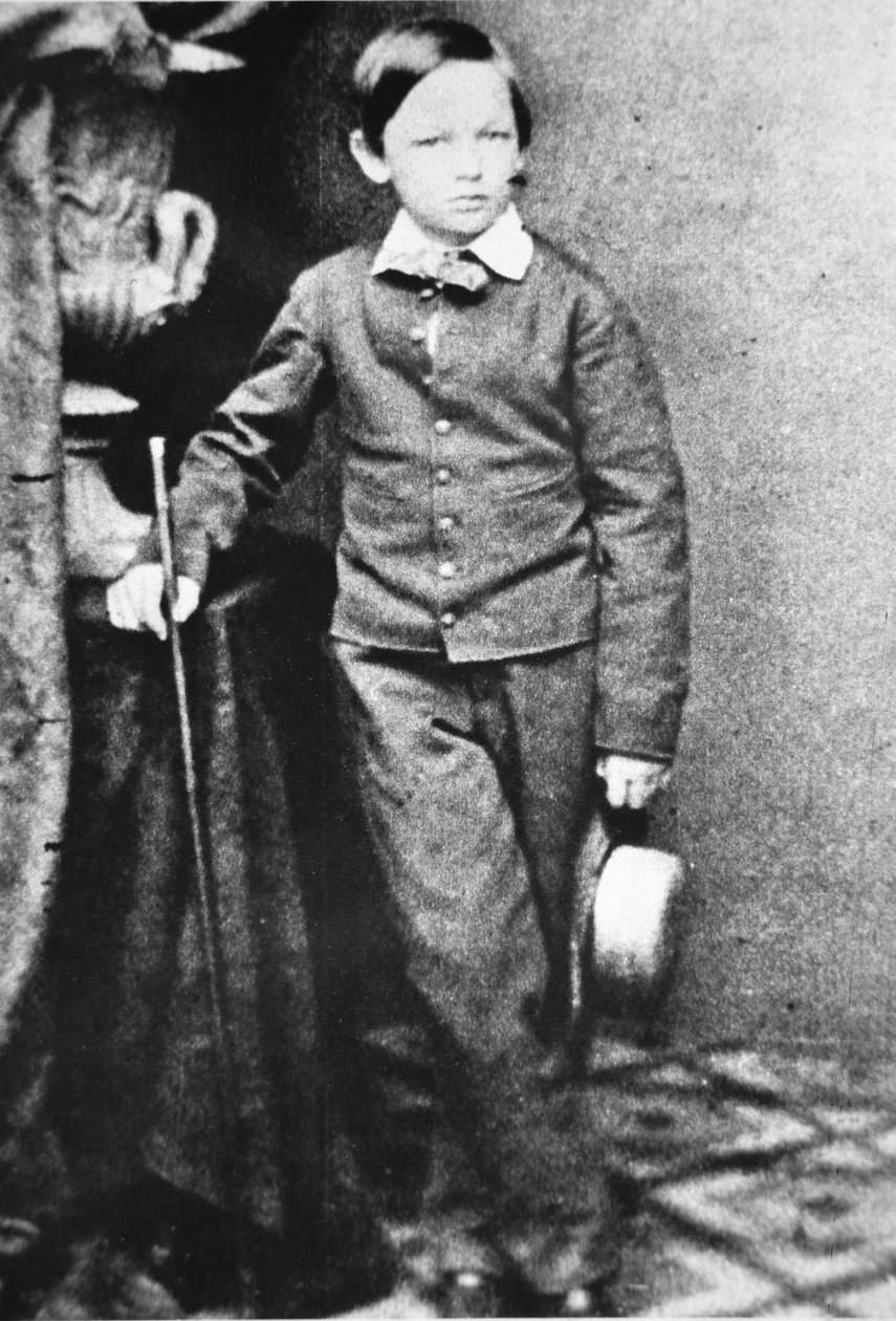 William Lincoln (1851-1862) 1861 (černobílá fotografie) od American Photographer