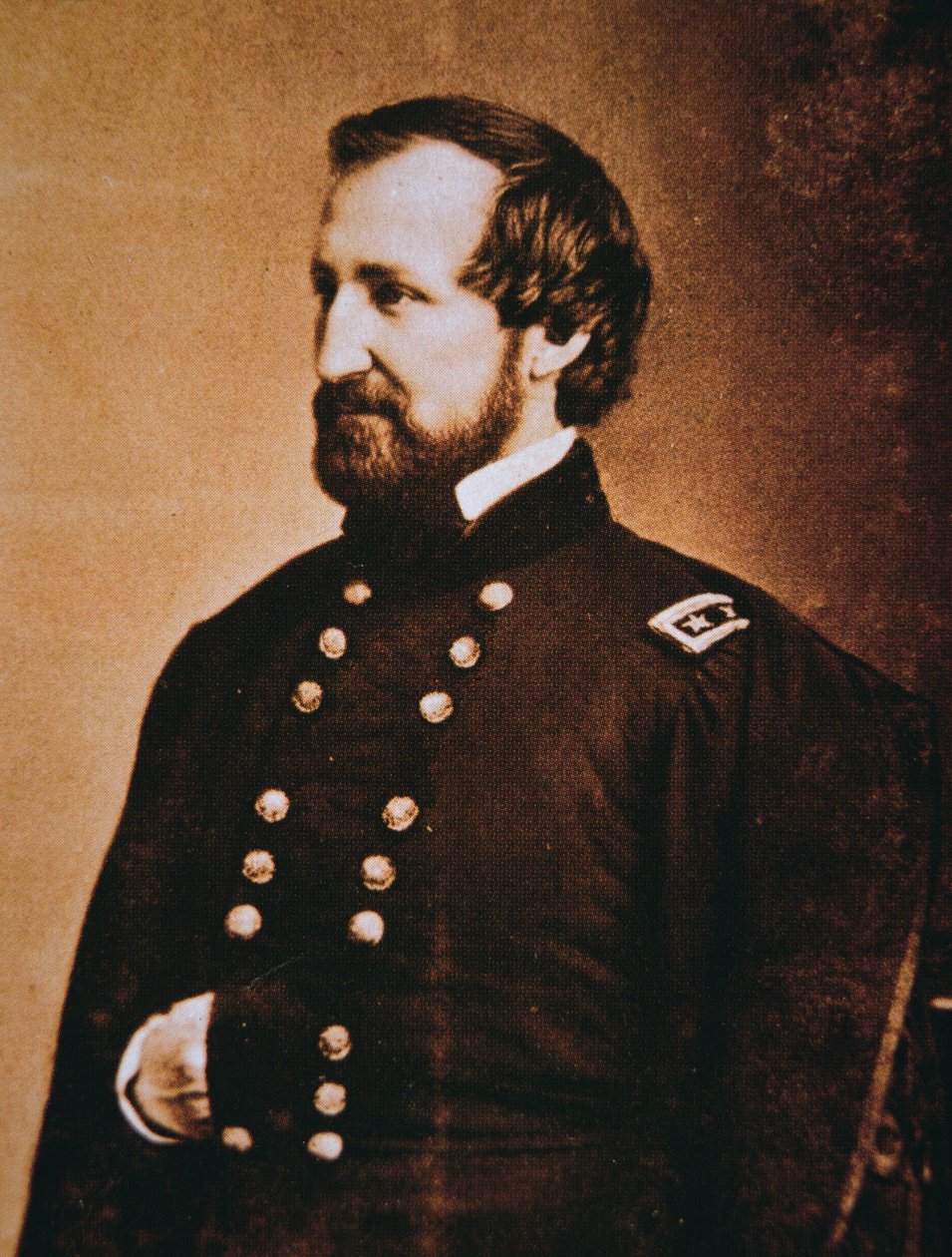 William Starke Rosecrans (1819-98) (černobílá fotografie) od American Photographer