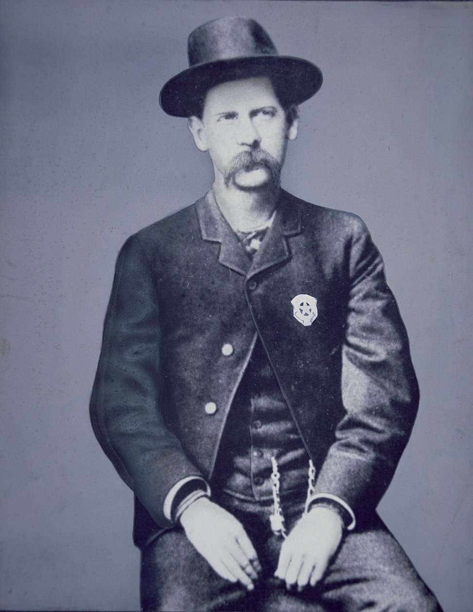 Wyatt Earp (1848-1929) Červen od American Photographer