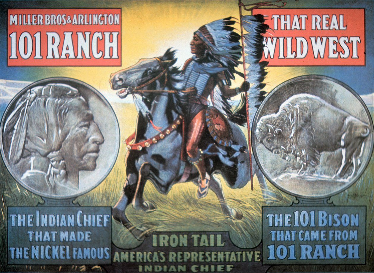 Plakát 101 Ranch Wild West Show s 