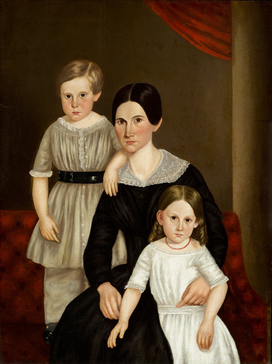 Rodinná skupina, konec 40. let 19. století od American School