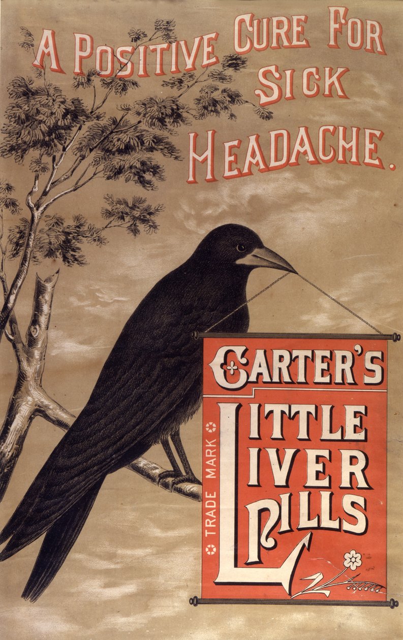 Pozitivní lék na nemocné bolesti hlavy, Carters Little Liver Pills od American School