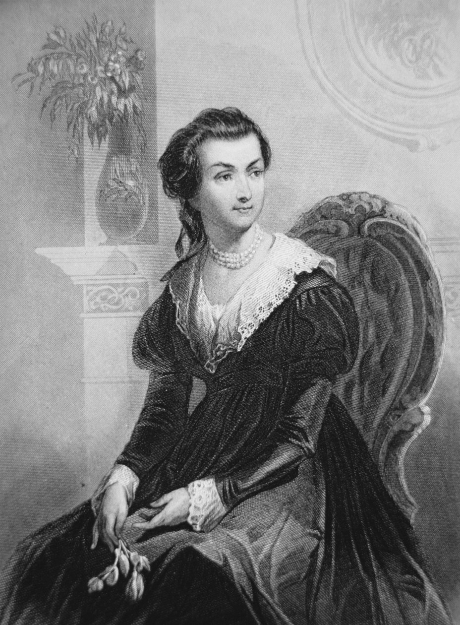 Abigail Smith Adams (1744-1818) (litografie) od American School