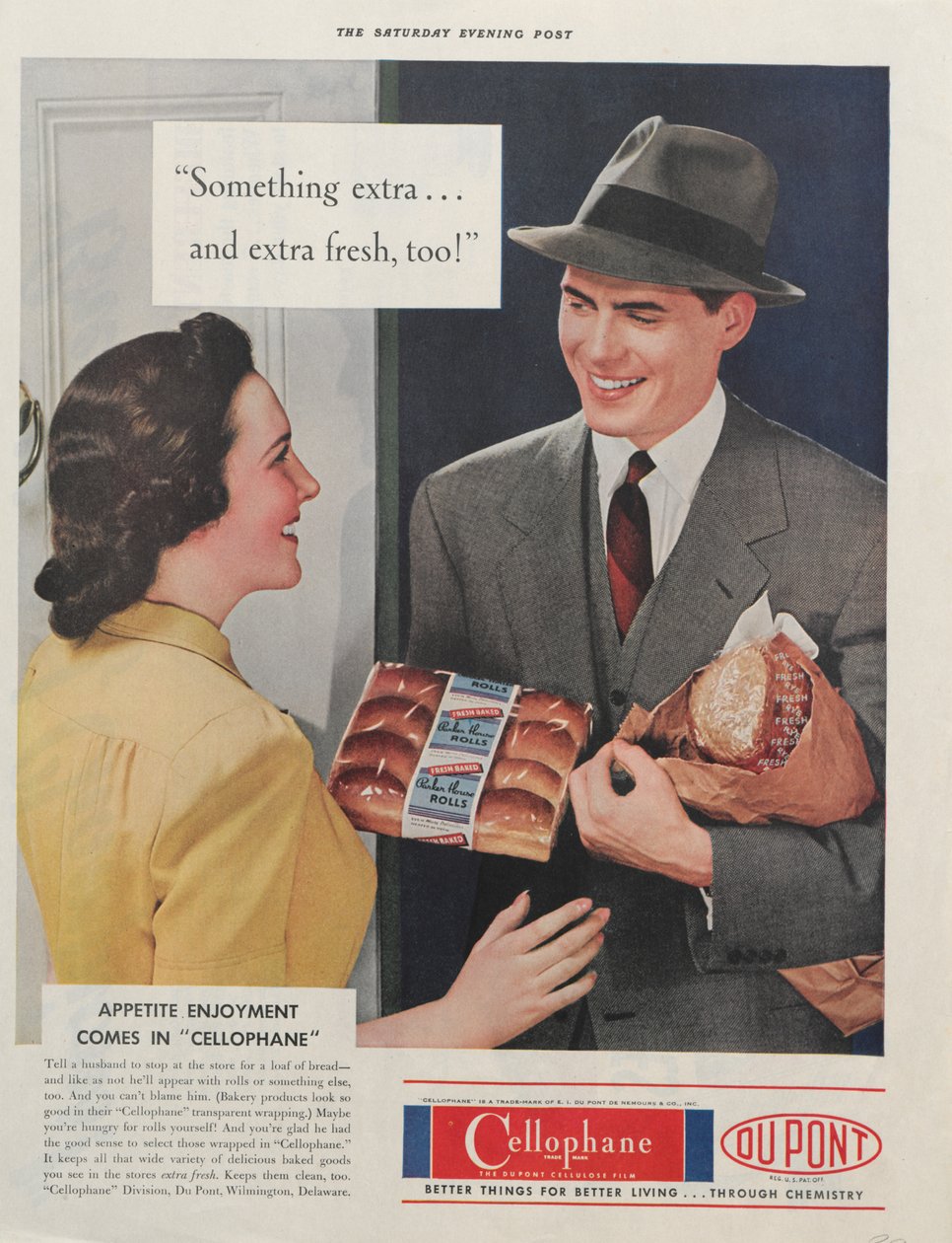Reklama na DuPont Cellophane, 1939 od American School