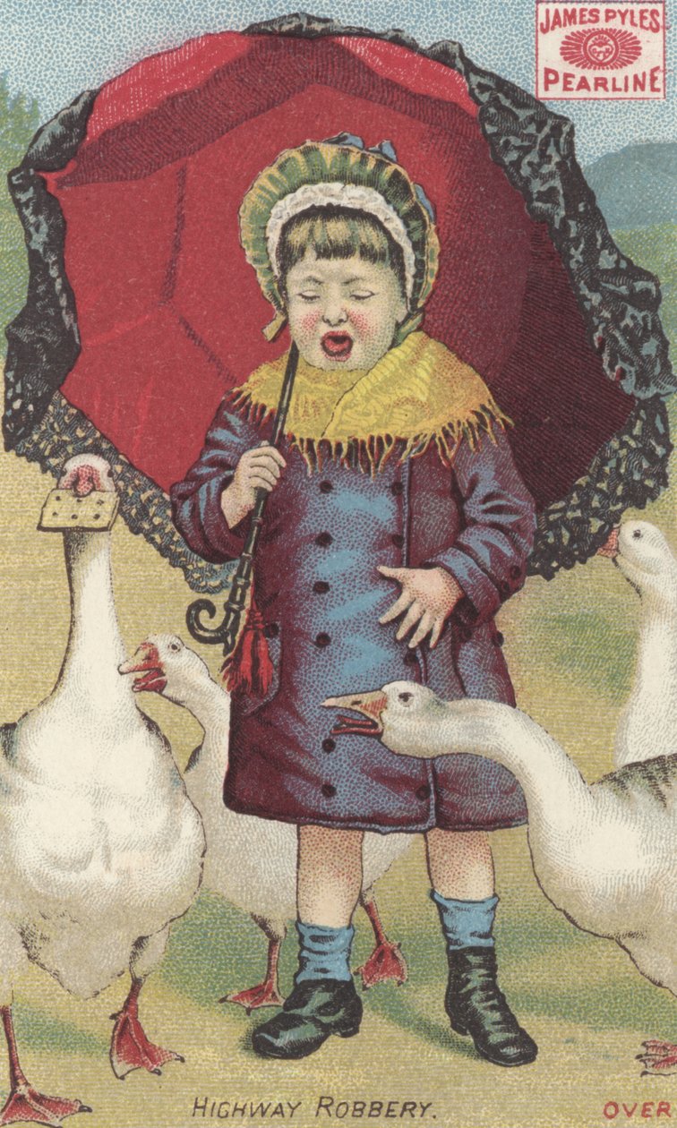 Reklama na Jamese Pylese Pearlinea, cca 1880 od American School