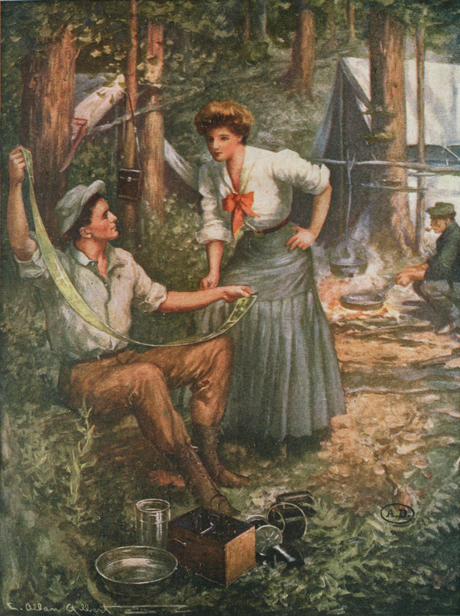 Reklama na celuloidový film, 1901 od American School