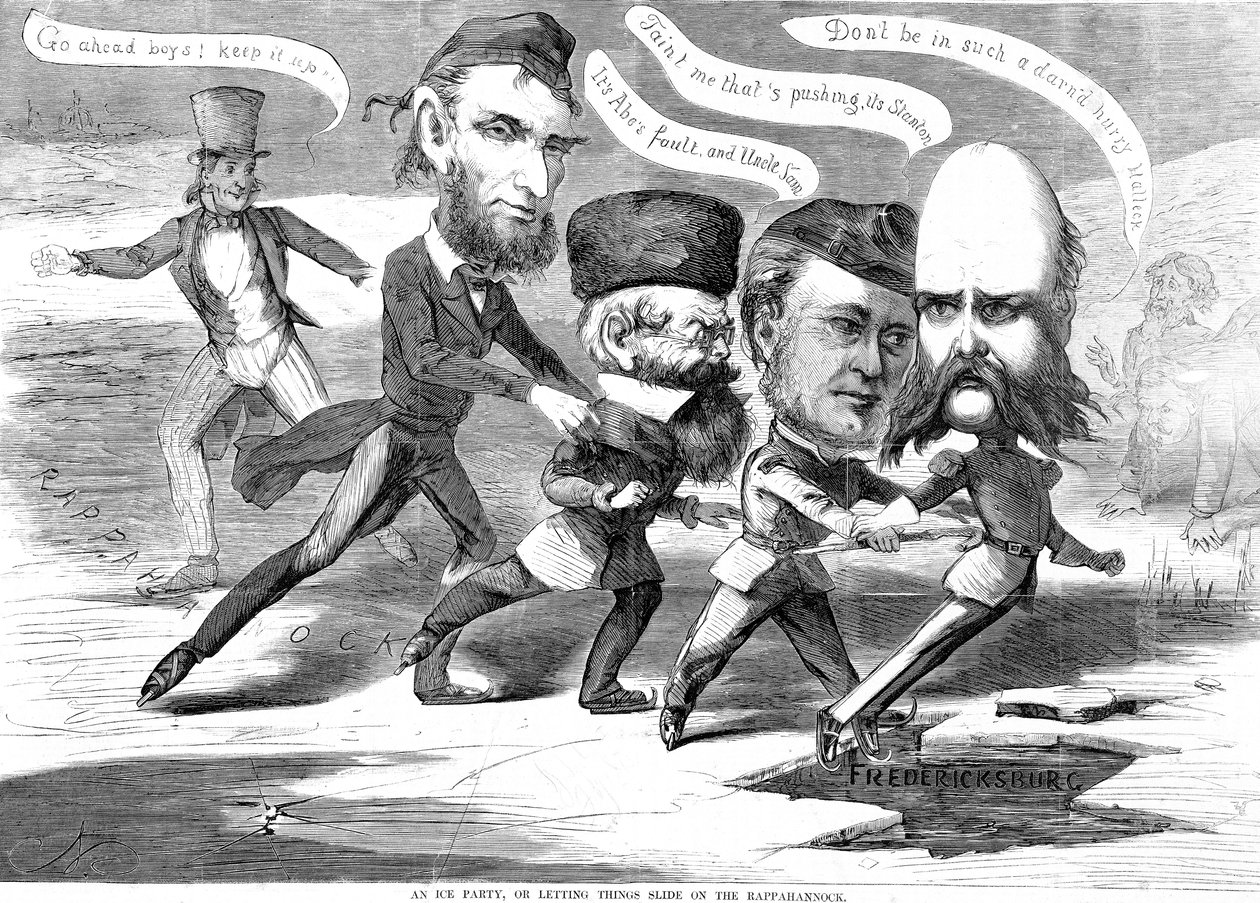 Ledová párty aneb Nechat věci klouzat po Rappahannocku z Humors of War od American School