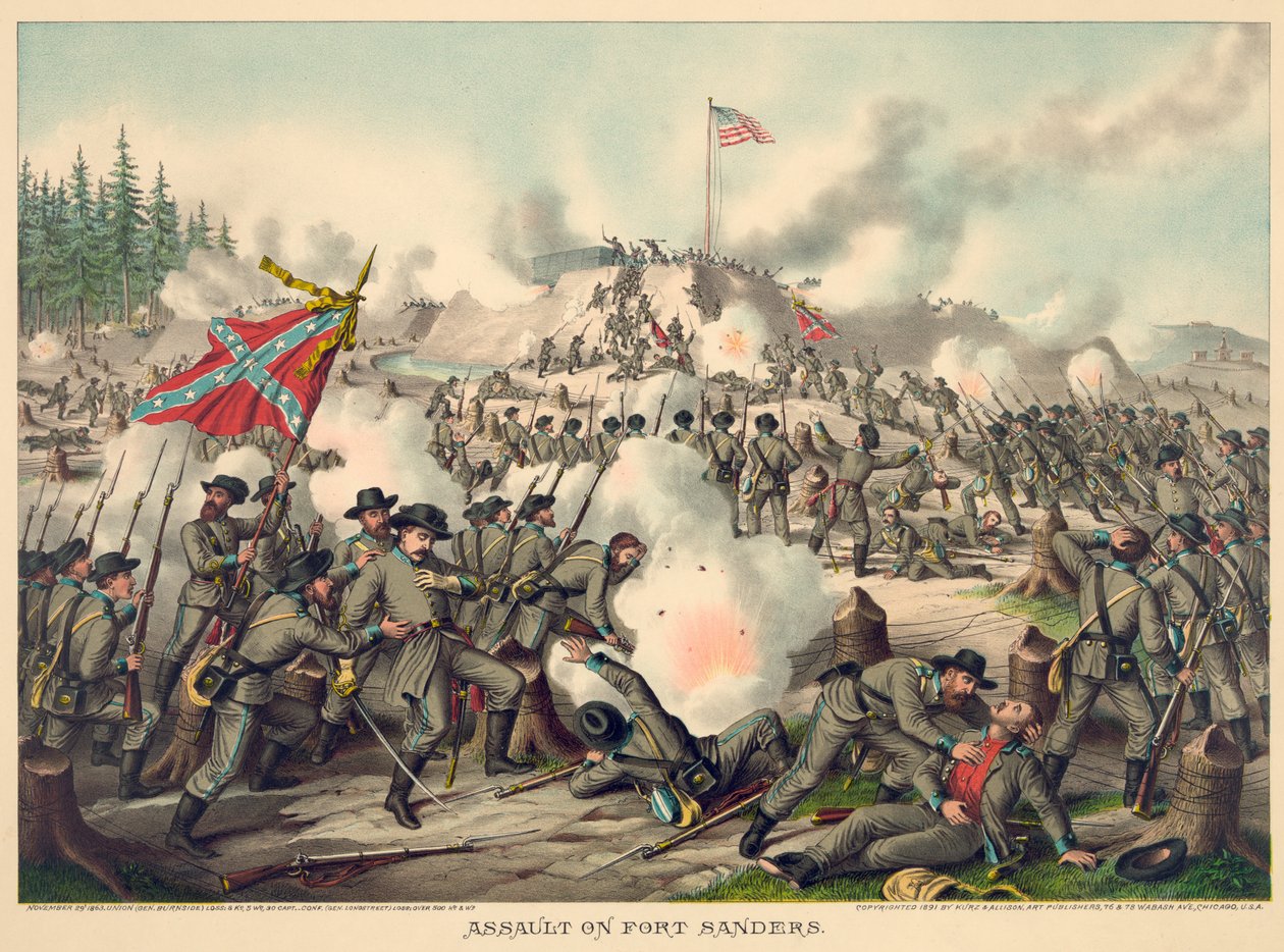 Útok na Fort Sanders, hospoda. Kurz  Allison od American School