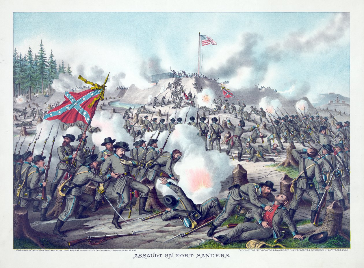 Útok na Fort Sanders, hospoda. Kurz  Allison od American School