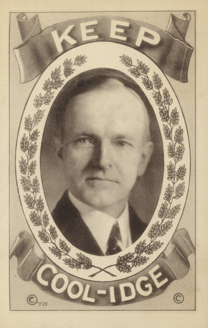 Calvin Coolidge (litografie) od American School
