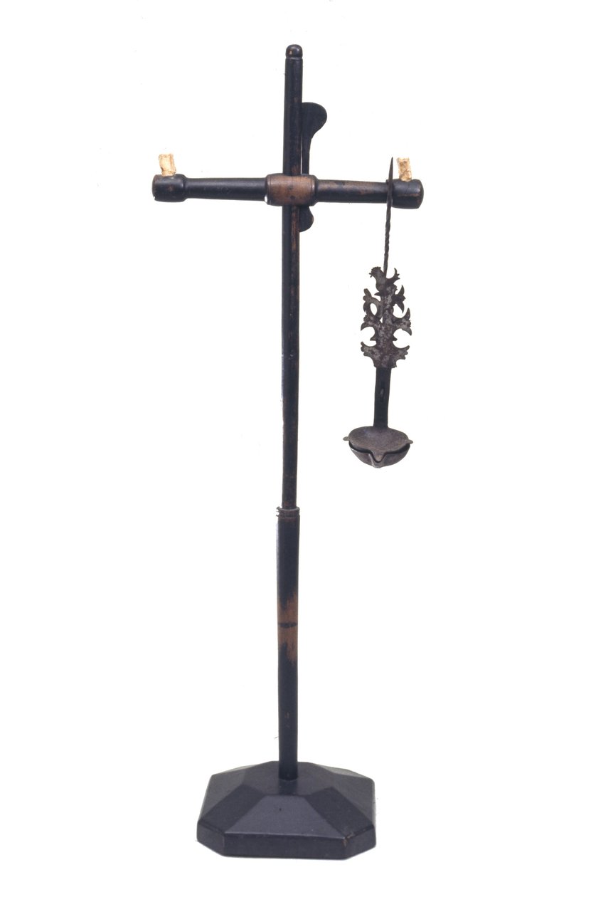 Svícen, c. 1710-1730 (javor) od American School