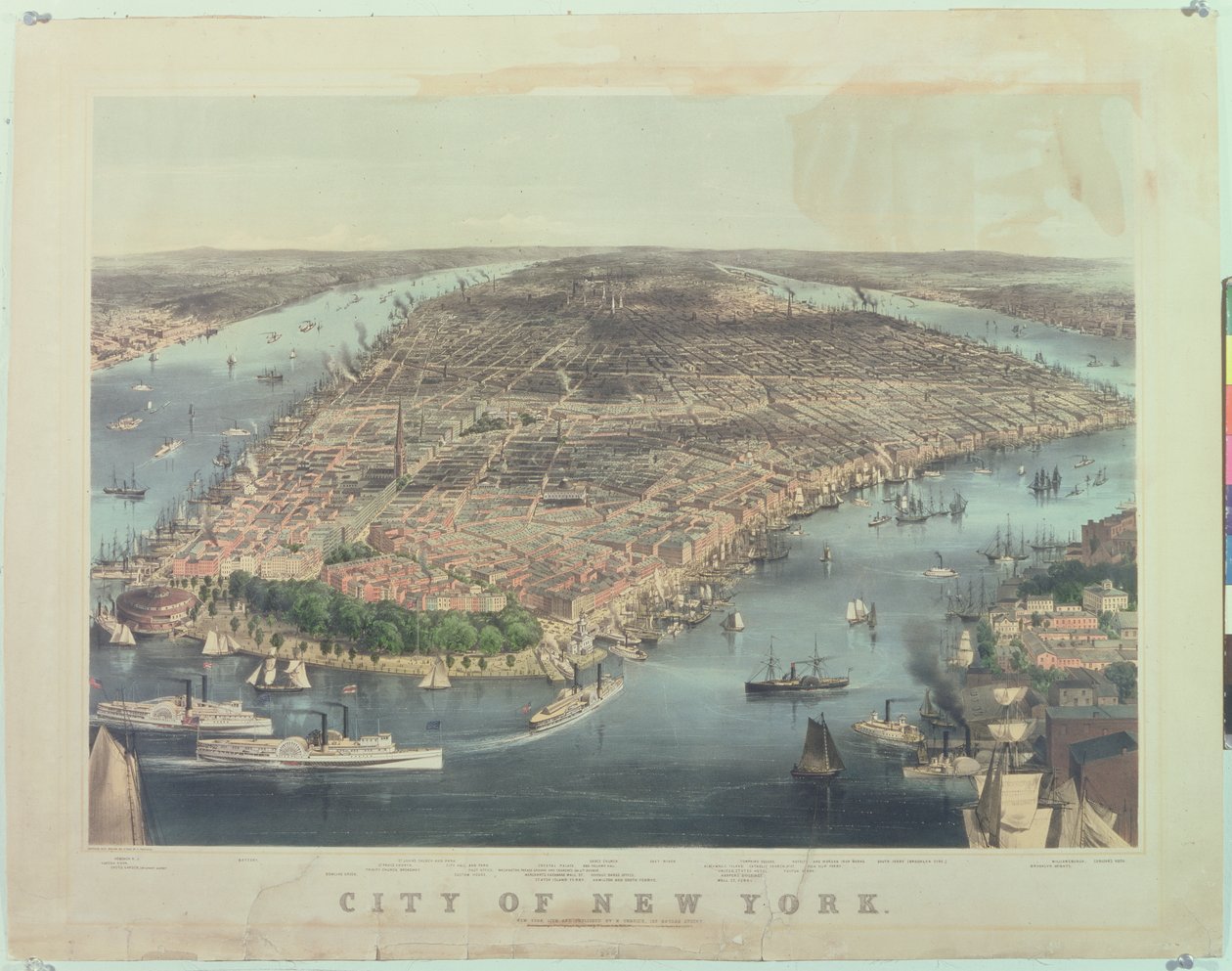 Město New York, 1856 od American School