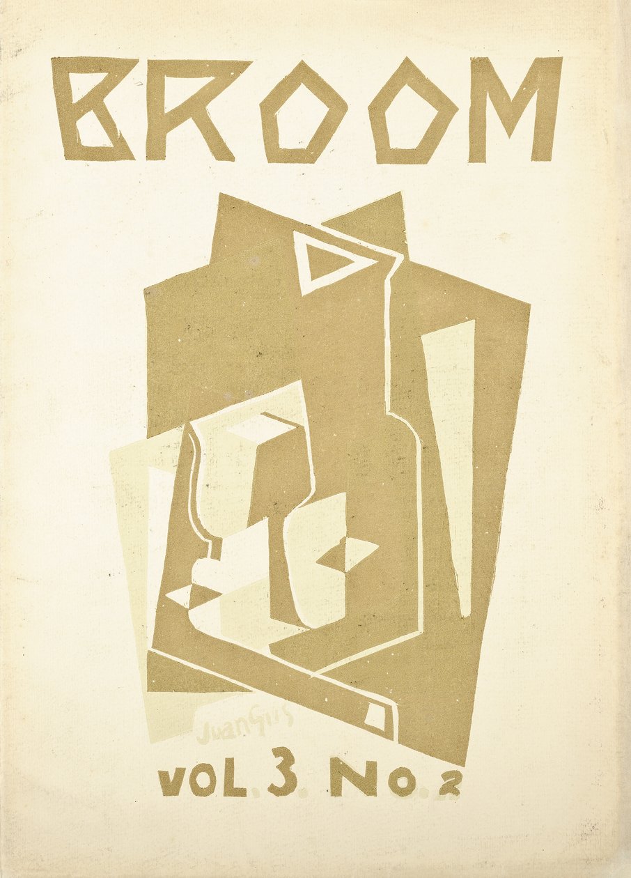 Obálka 3. dílu, číslo 2, uměleckého časopisu "Koště", c. 1921-1924 od American School