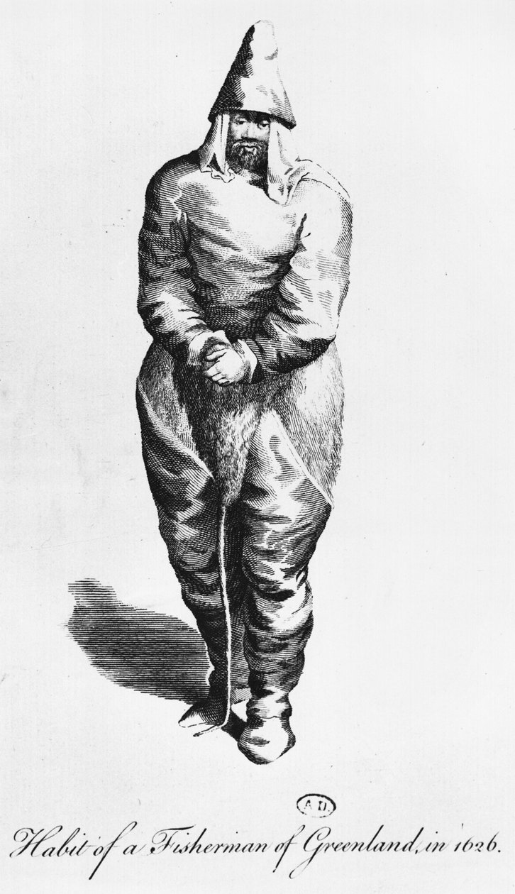 Šaty pro rybáře z Grónska, 1626 od American School