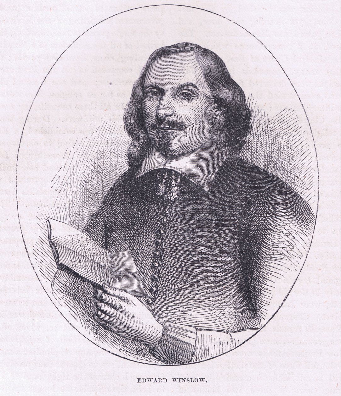 Edward Winslow, ilustrace z Cassell