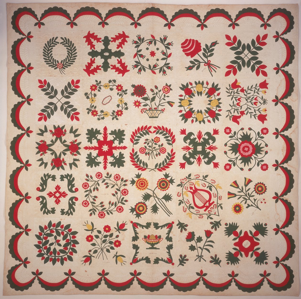 Eli Lilly Family Album Quilt od American School