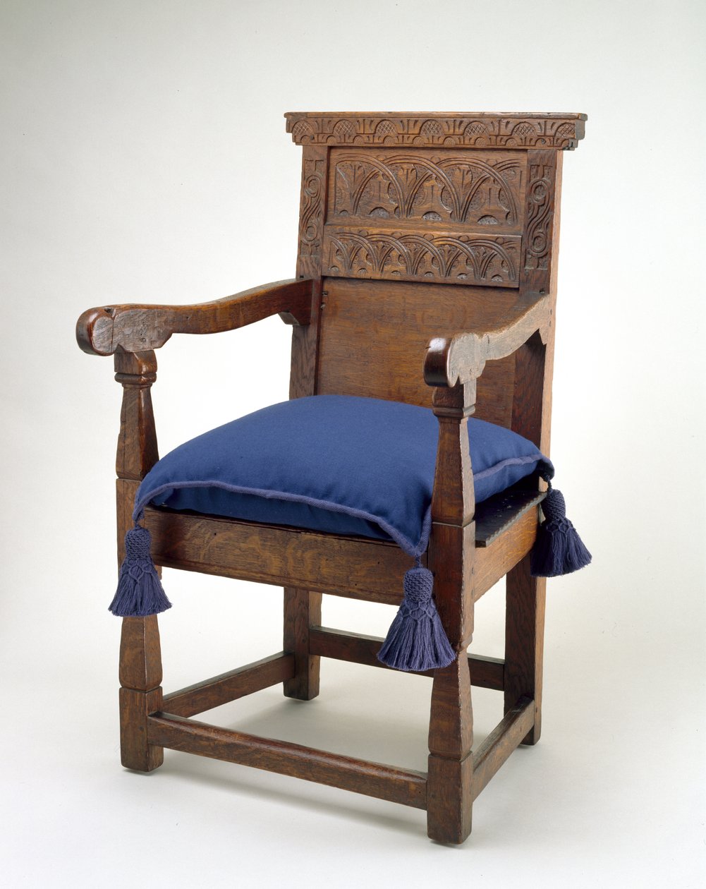 Great Chair, Essex County, Massachusetts, 1640-85 (bílý dub) od American School