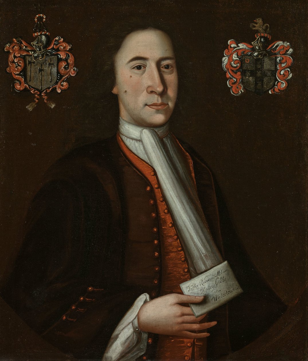 Henry Gibbs, kolem roku 1721 (olej na plátně) od American School