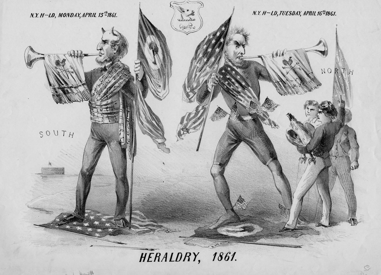Heraldika, 1861, publikoval v New Yorku, 1861 od American School