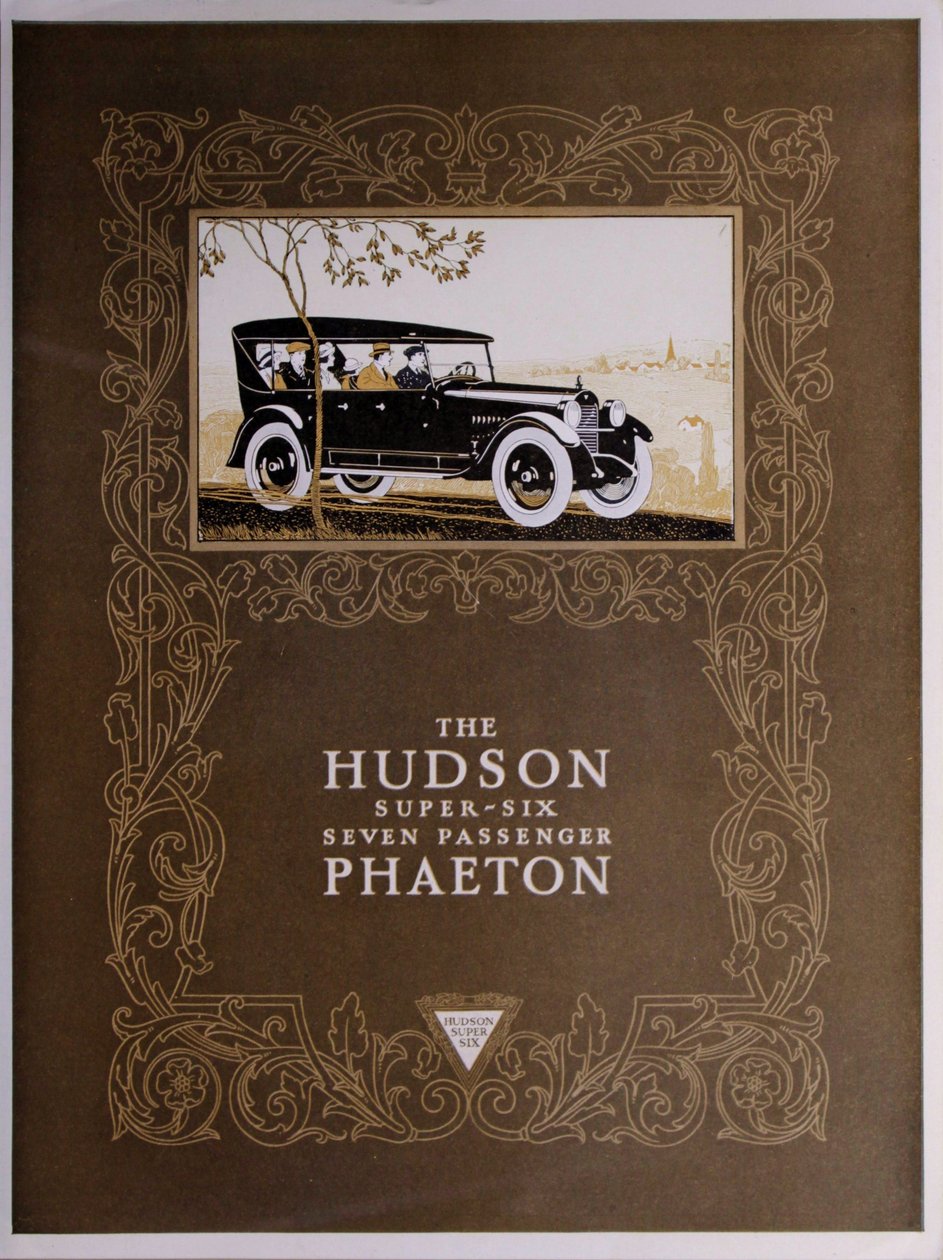 Hudson Super-Six Seven Passenger Phaeton, 1923 od American School