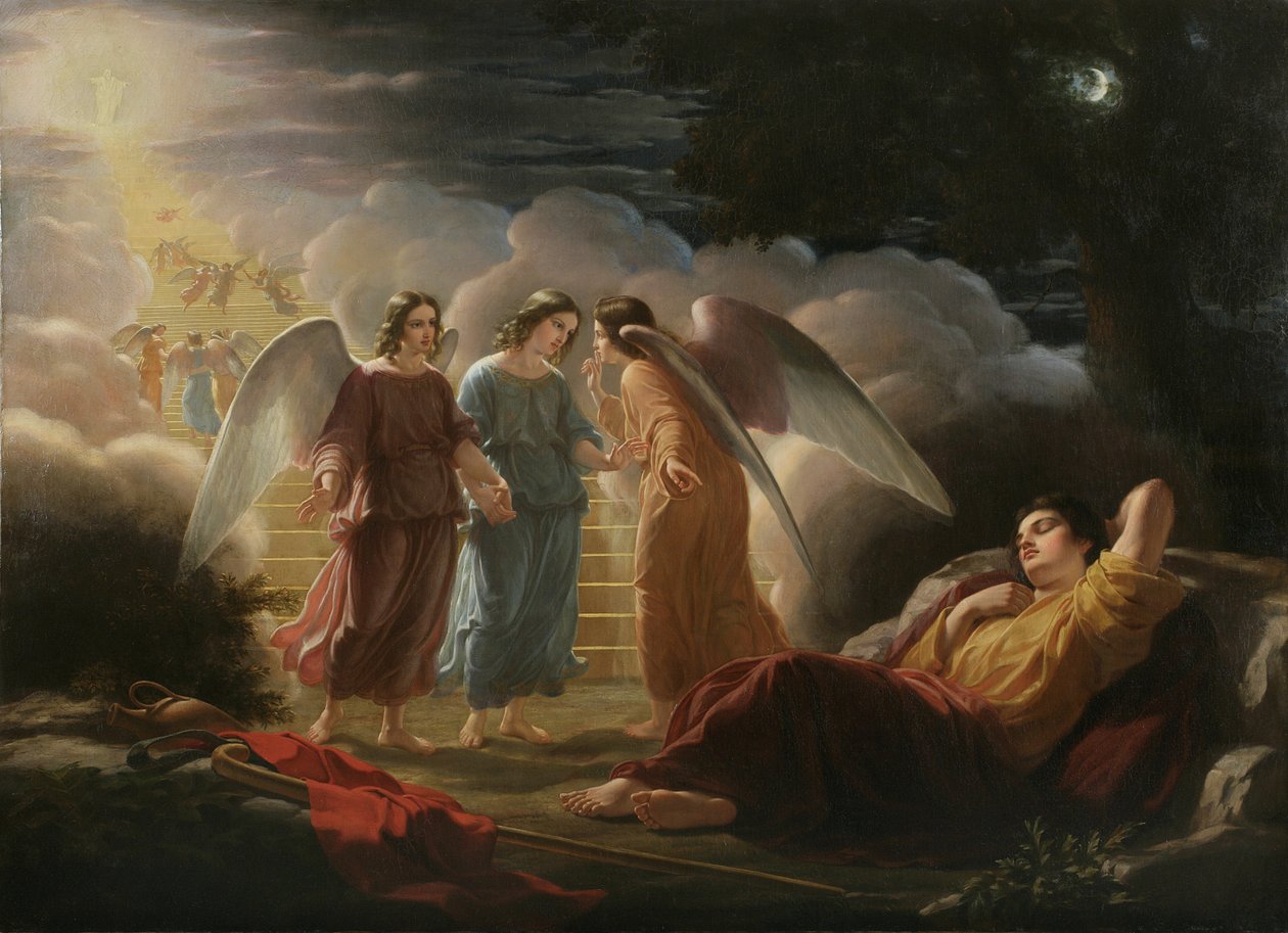 Jákobův sen, 1852 od American School