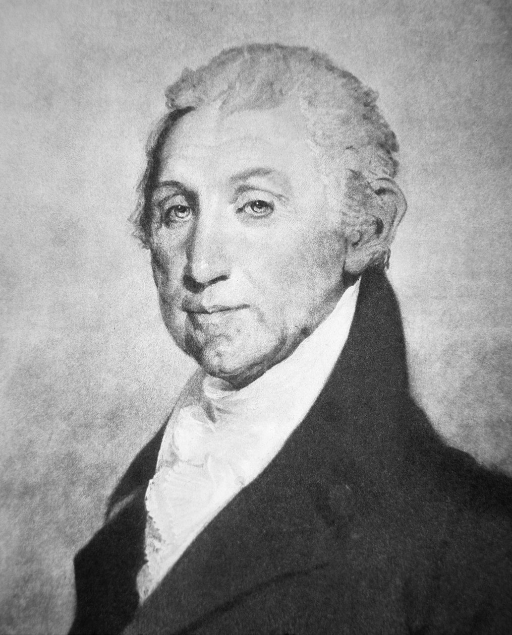 James Monroe (1758-1831) (litho) od American School