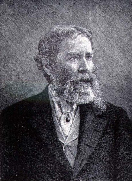 James Russell Lowell (1819-1891) (rytina) od American School