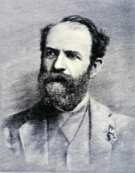 Jay Gould (1836-92) (rytina) od American School