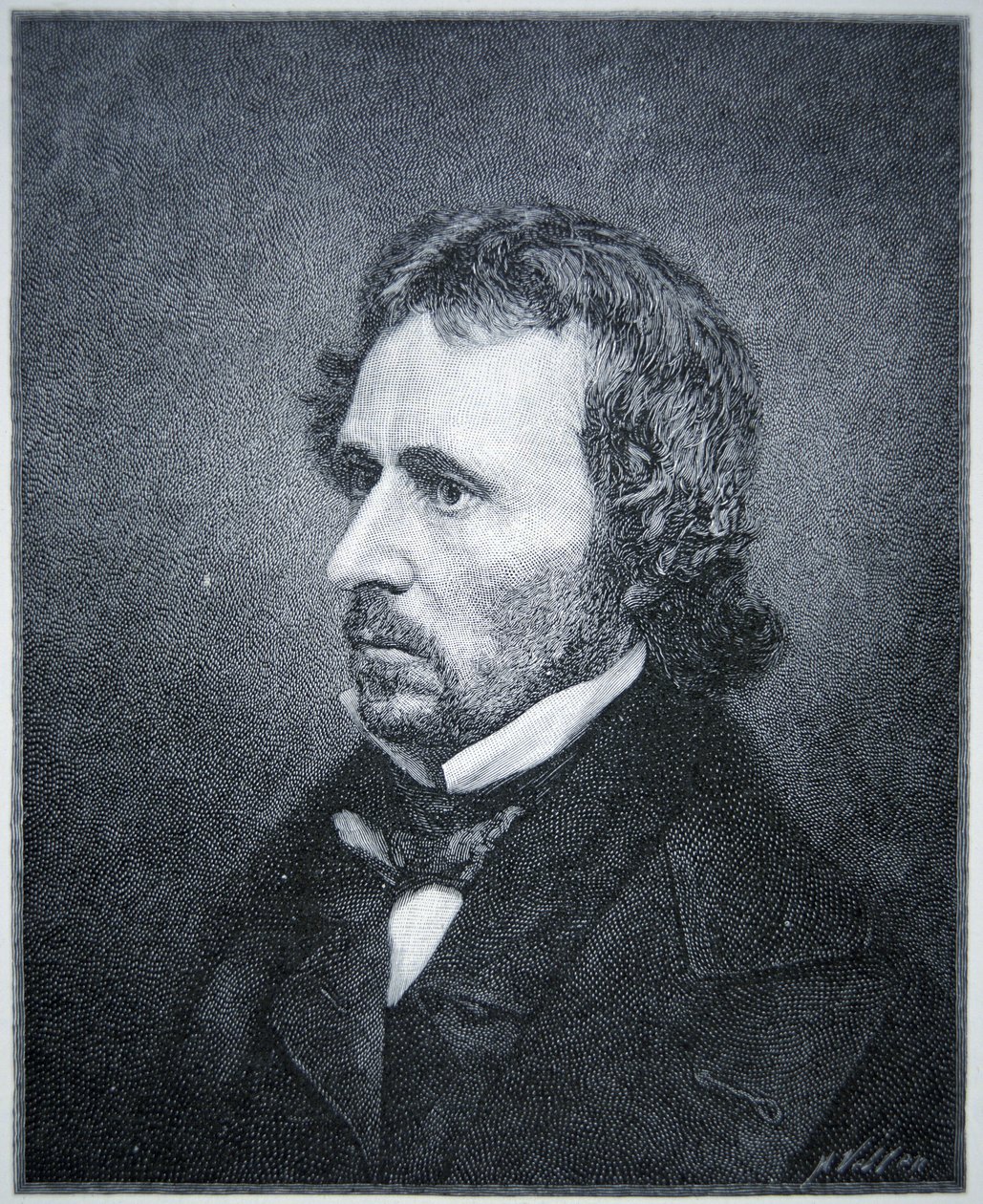John Charles Fremont (1813-90) (rytina) od American School