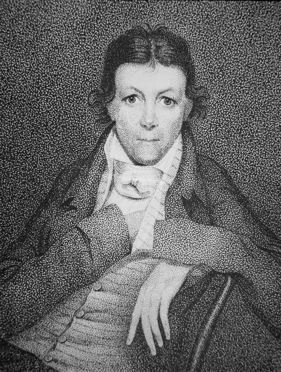 John Randolph z Roanoke (1773-1833) (litho) od American School