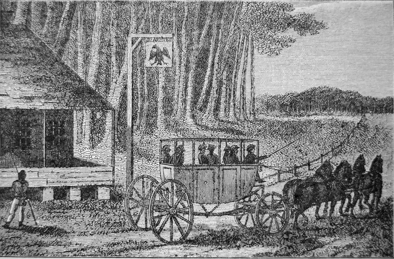 Mail Coach, ilustrace z 