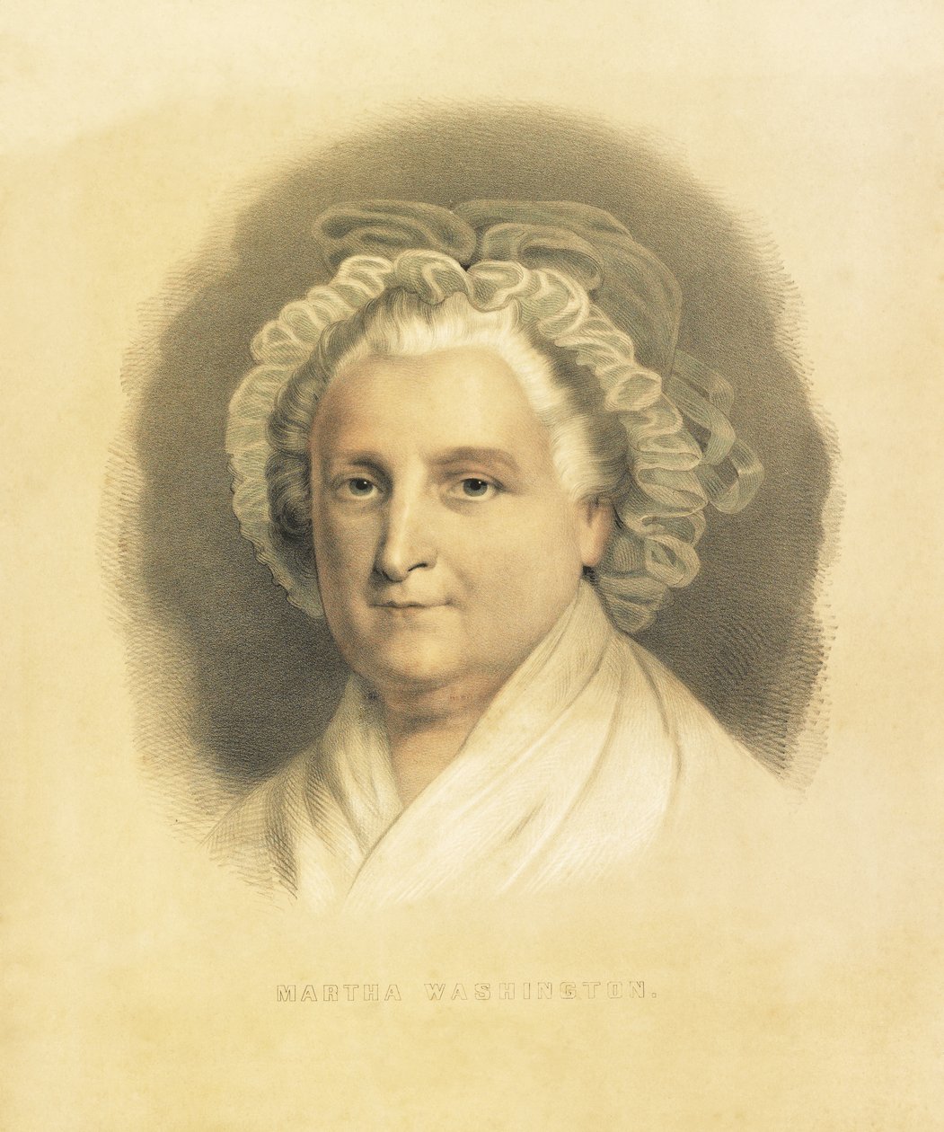 Martha Washington, hospoda. 1857 od American School
