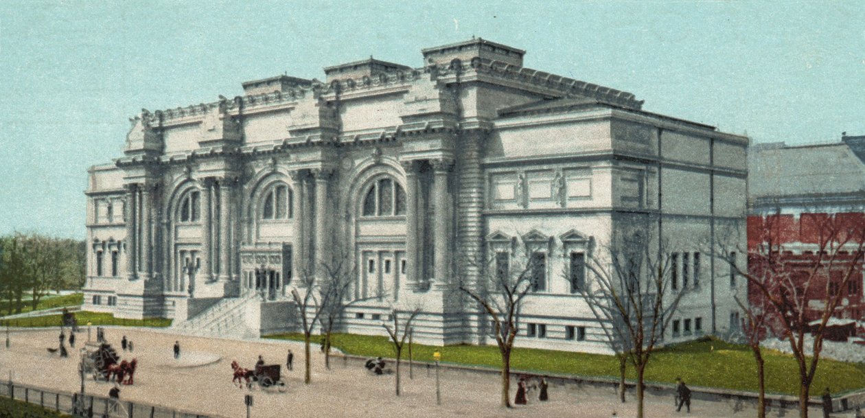 Metropolitan Museum of Art, New York (barevné lito) od American School
